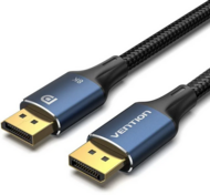 Vention DisplayPort/M (8K,HD, szövet, alu), 1m, kábel