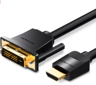Vention HDMI -> DVI, (fekete), 1,5m, kábel