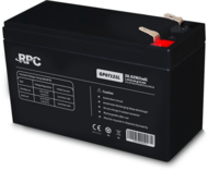 RPC Akkumulátor - GP07121L (12V/7Ah, T1/F1, zárt, gondozás mentes, AGM)