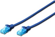 DIGITUS CAT5e U/UTP PVC 10m kék patch kábel - DK-1511-100/B