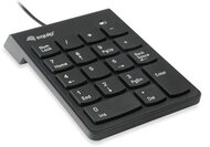 Equip-Life - Numerikus billentyűzet - 245205 (USB, fekete)