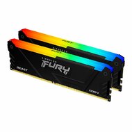 DDR4 Kingston Fury Beast RGB 3200MHz 32GB - KF432C16BB2AK2/32 (KIT 2DB)