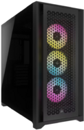 CORSAIR - iCUE 5000D RGB Airflow számítógépház - Fekete - CC-9011242-WW