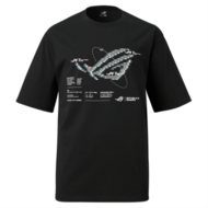 ASUS ROG PixelVerse T-shirt - M-es póló - Fekete