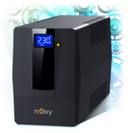NJOY - Horus Plus 600, 600VA, 360W, Line-Interactive, LCD Touch display - PWUP-LI060H1-AZ01B