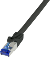 Logilink Patch kábel Ultraflex, Cat.6A, S/FTP, fekete, 1 m - C6A033S