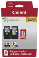 Canon - PG-540 (1x8 ml) + CL-541 (1x8 ml) + 50 lap GP501 10x15 fényes fotópapír Multipack - 5225B013