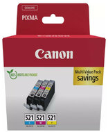 Canon - CLI-521 C/M/Y (3x9 ml) Tintapatron Multipack - 2934B015