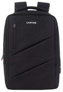 Canyon BPE-5 15,6" notebook poliészter hátizsák fekete - CNS-BPE5B1