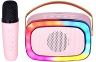Trevi XR8A01 hordozható rózsaszín gyermek party hangszóró