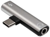Akyga AK-AD-71 USB type C / USB type C / Jack 3.5mm adapter
