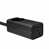 Akyga USB Charger AK-CH-21 AC 230V + USB-A + 2x USB-C PD 5-20V / max. 5A 65W Quick Charge 3.0 GaN
