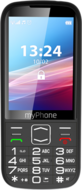 myPhone HALO 4 LTE 3,5" mobiltelefon - fekete