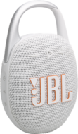 JBL Clip 5 WHT fehér hordozható Bluetooth hangszóró