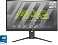 MSI 27" MAG 275CQRXF WQHD VA 240Hz HDMI/DP/USB ívelt gamer monitor