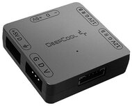 DeepCool RGB Convertor - 5V ADD-RGB to 12V RGB transfer hub - DP-FRGB-CHUB5-12V