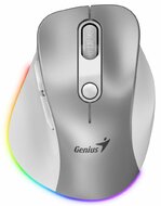 Genius - Ergo 9000S PRO Wireless mouse - Ezüst