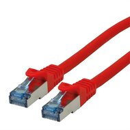 ROLINE Kábel S/FTP PATCH CAT6a, LSOH, 20m, piros - 21.15.2819-20