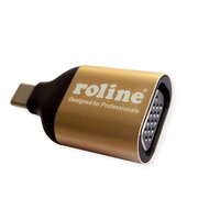 ROLINE Adapter Type-C - VGA M/F, Gold - 12.03.3233-10