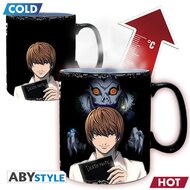 Death Note Kira & L 460ml hőre változó bögre - ABYMUG611