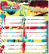 Ars Una Street Kings 24 (5357) 3x6 db-os csomagolt füzetcímke