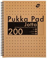 Pukka Pad Kraft Jotta Recycle A4 200 oldalas vonalas spirálfüzet