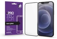 XPRO 128845 iPhone 15 Pro Max Nano Glass kijelzővédő fólia fekete kerettel