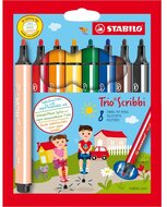 Stabilo Trio Scribbi 8db-os vegyes színű filctoll készlet