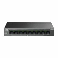 TP-Link - LS109P 9-Port 10/100Mbps Desktop Switch with 8-Port PoE+