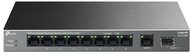 TP-LINK - LS1210GP 10-Port Gigabit Desktop Switch with 8-Port PoE+