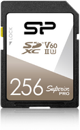 SILICON POWER - Superior Pro SDXC V60 memóriakártya 256GB - SP256GBSDXJV6V10