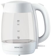 Sencor SWK 7300WH 1,7l üveg fehér vízforraló