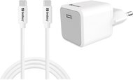 Sandberg - Telefon töltő - USB-C 20W Charger+USB-C>C 1M - 441-58