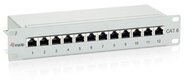 Equip Patch panel - 208014 (12 port, Cat6, árnyékolt, szürke)