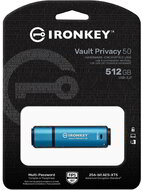 Kingston USB3.2 VAULT PRIVACY 50 FLASH DRIVE 512GB - IKVP50/512GB