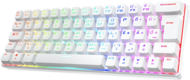 Spirit of Gamer Billentyűzet Mechanikus - XPERT K200 White (TKL, SOG red, RGB LED,USB, anti-ghosting, fehér, magyar)