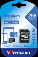 Verbatim Premium U1 MicroSDXC Card 256GB - 44087