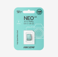 HIKSEMI NEO LUX TF Card 256GB - HS-TF-D3(STD)/256G/NEO LUX/WW