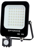 OPTONICA LED Reflektor, 30W, mozgásérzékelős, fehér fény, 2700Lm, 3000K - IP65 - 5779