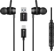 Sandberg - USB-C/A In-Earset - fekete - 126-50