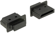Delock - Porvédo HDMI-A típusú kimenethez fogantyúval 10 db fekete - 64029