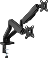 Sbox - 17"-32" dönthető, forgatható asztali dual monitor tartó konzol - LCD-S024-2