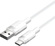 Vention - USB-A 2.0/M -> USB-C/M, 1m,(fehér,3A), kábel - CTNWF