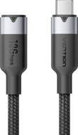 Vention - USB-C 3.2/M -> USB-C 3.2/F, 0,5m,(hosszabbító, fekete, Gen2, 10Gbps), kábel - TRFBD