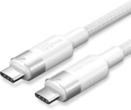 Vention - USB-C 3.2/M, 1m,(fehér, Gen2, 10Gbps), kábel - TRGWF