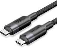Vention - USB-C 3.2/M, 1m,(fekete, Gen2, 10Gbps), kábel - TRGBF