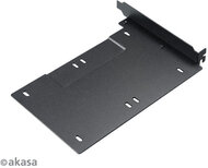 akasa - 2,5"-os SSD/HDD rögzítőkonzol PCIe/PCI foglalathoz - AK-HDA-10BK
