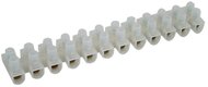 Tracon Flex. H profil, 12 tag, 2,5mm2, 450VAC, 16A, PP,10 db/csomag natúr nyomólemezes sorozatkapocs - S3A-H-L