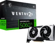 MSI RTX5060TI - 8G VENTUS 2X PLUS