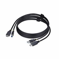 Startech - 1.8m-es HDMI és USB 5 Gbps KVM kábel - HU1226-KVM-CABLE